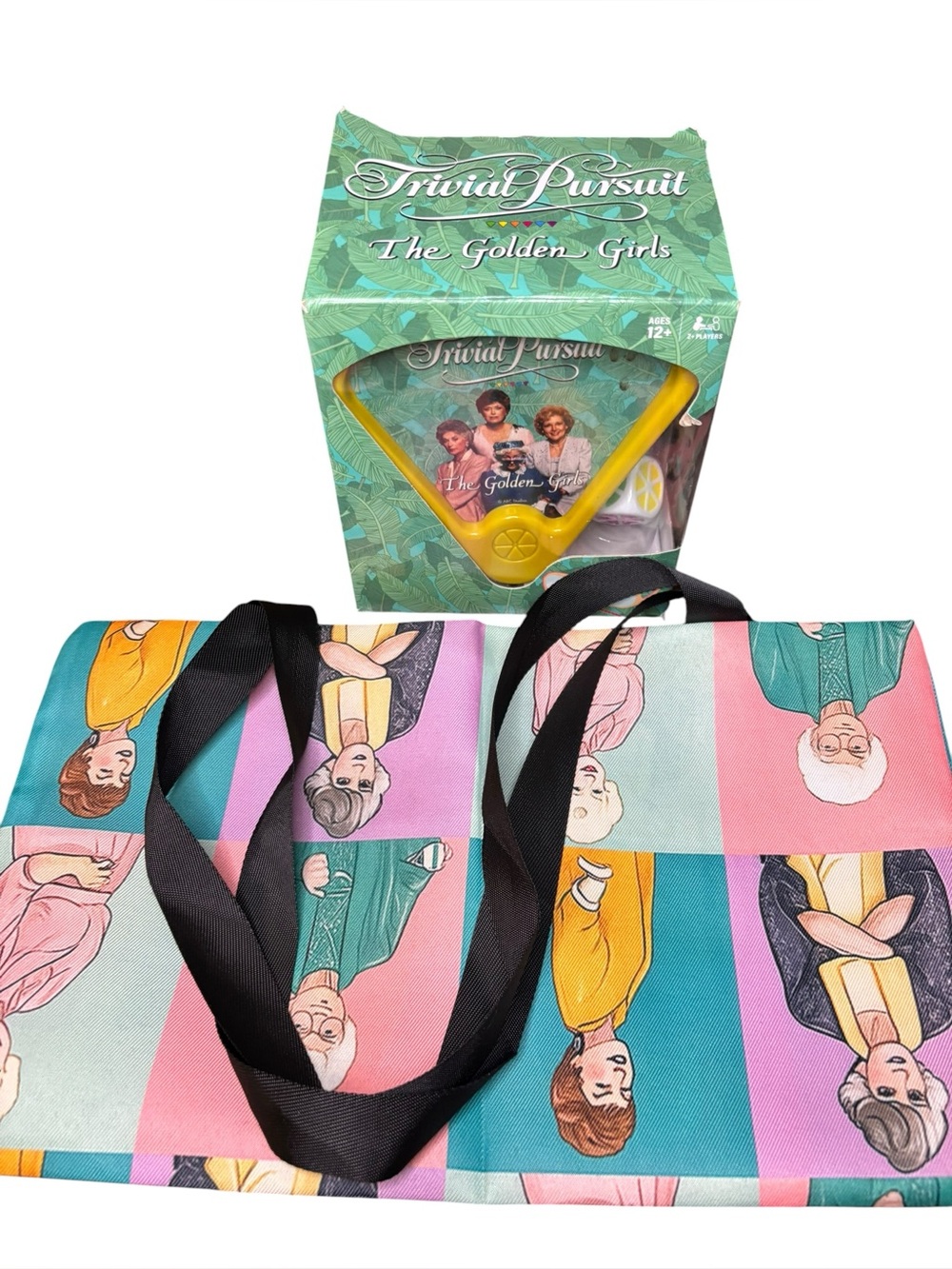 Golden Girls Trivial Pursuit Travel Edition + Tote Bundle

Stay golden!